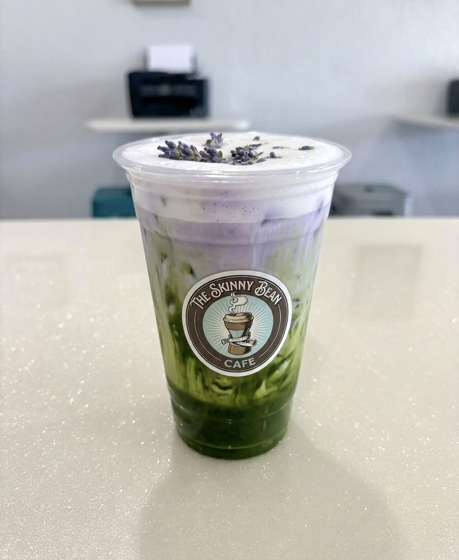 Lavender matcha
