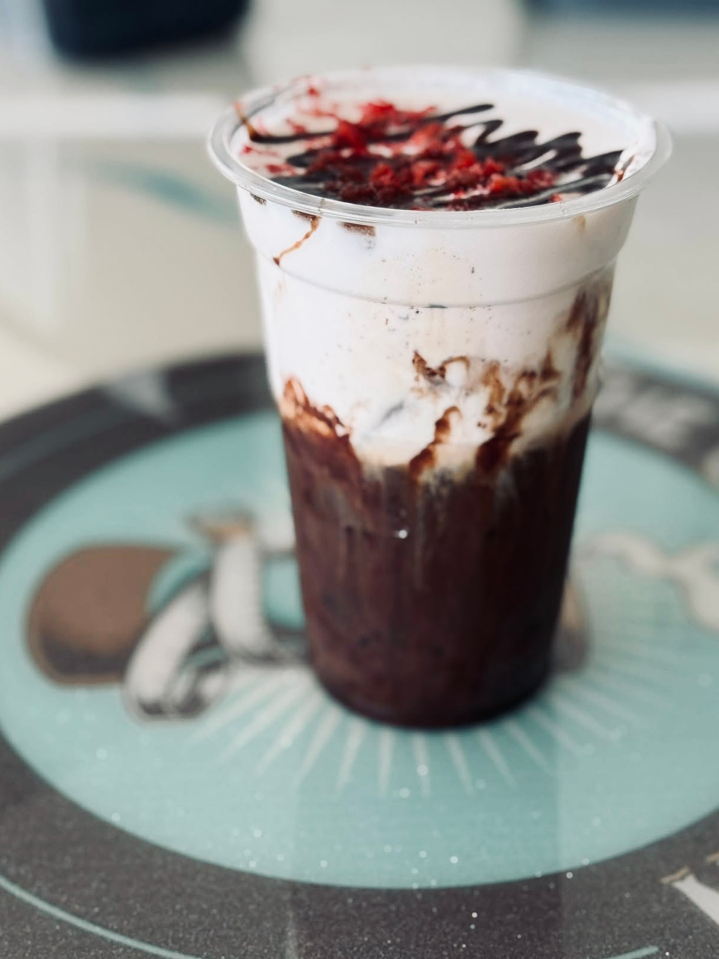 Chocolate drizzle